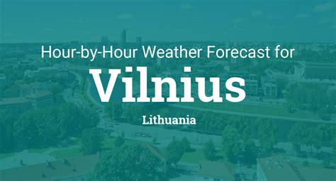 METEOFOR: Vilnius hourly weather, hourly weather forecast, Vilnius .